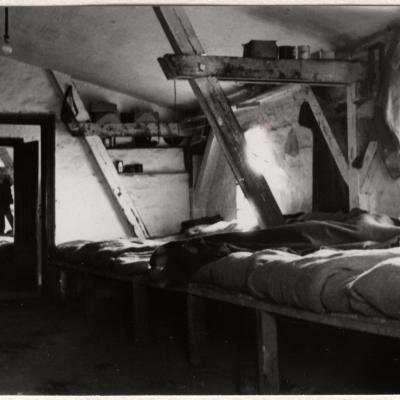 ©ICRC/1940.11.22/War 1939-1945. Schubin. Stalag XXI B, prisoners of war camp. Dormitory/ICRC Photo Library V-P-HIST-01584-30A